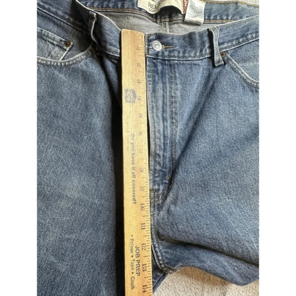Vintage Levis 550 Relaxed Fit‎ Jeans Mens 42x32 (40x31) Medium Wash Blue Denim